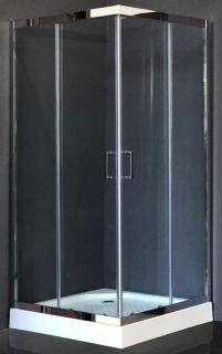 Душевой уголок Royal Bath HPD 100x100см хром RB100HPD-T-CH